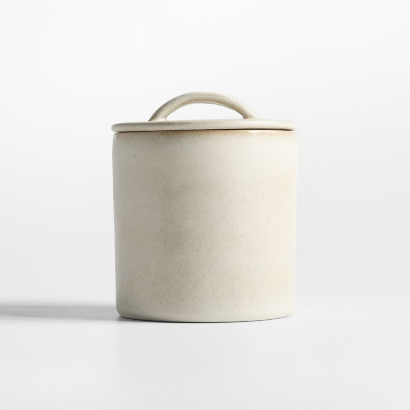 Juno Small Recycled Stoneware Canister
