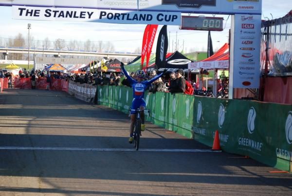 Katerina Nash takes her sixth career win in Portland.