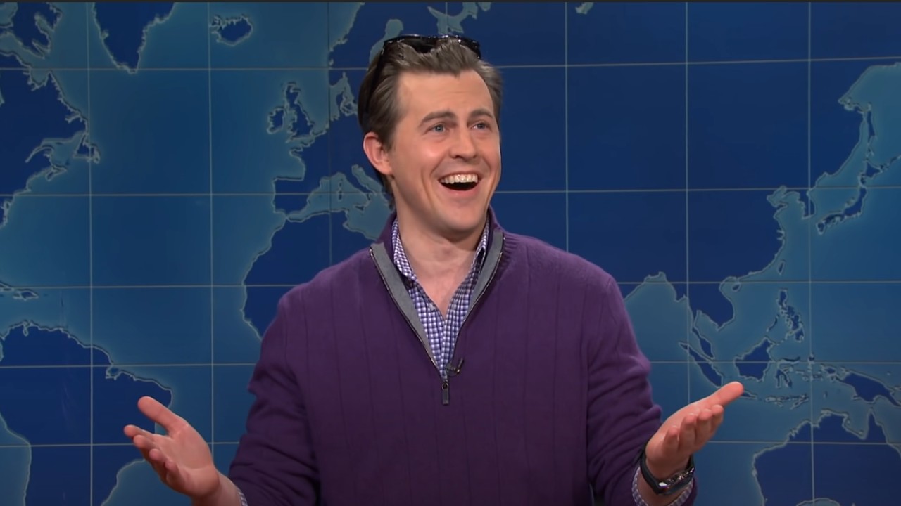 Alex Moffat on Saturday Night Live as Guy Who Just Bought a Boat.