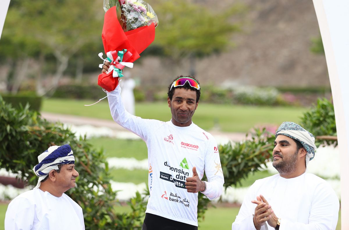 Best young rider, Merhawi Kudus (Dimension Data)
