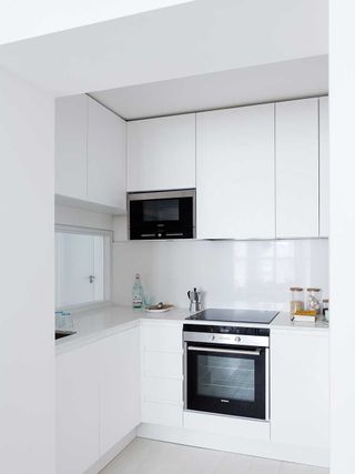 small modern kitchen london flat