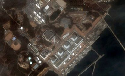 A satellite view of Japan's Fukushima II Dai Ni Nuclear Power plant.