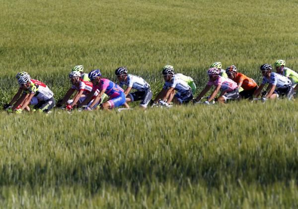 The bunch head towards Castelfidardo