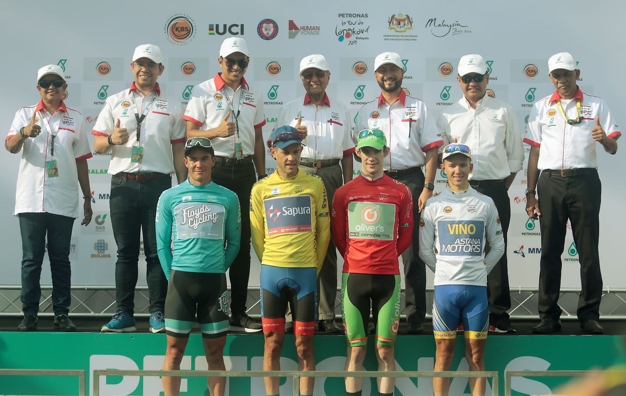 The 2019 Tour de Langkawi jersey winners