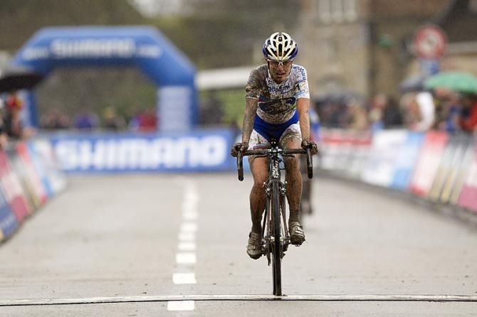 Marianne Vos at the finish