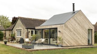exterior of barn conversion