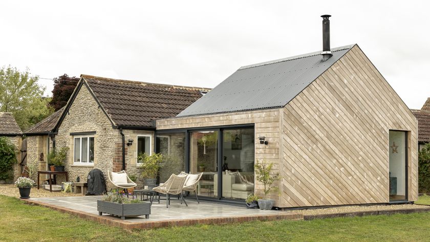 exterior of barn conversion