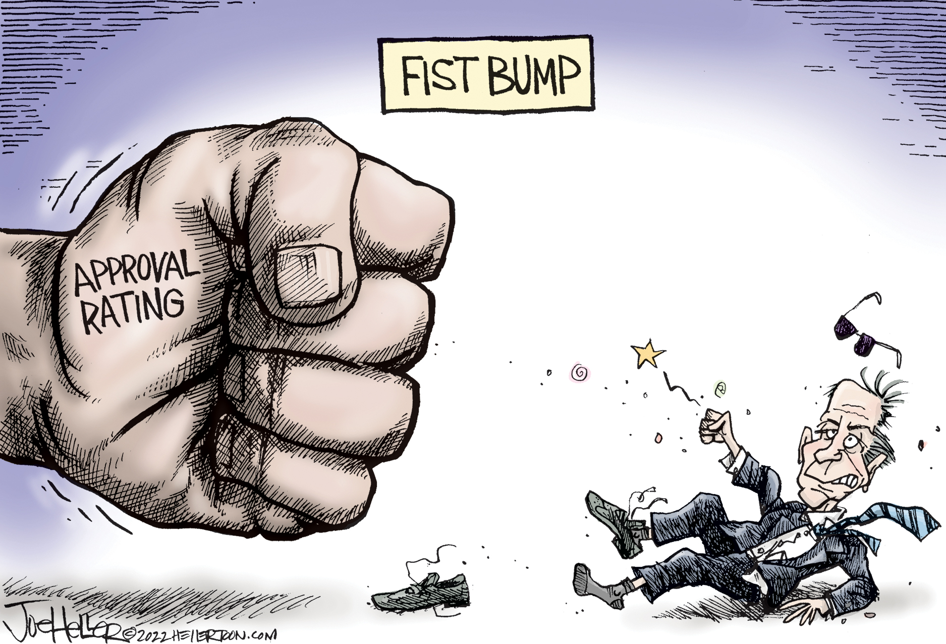 cartoon fist bump