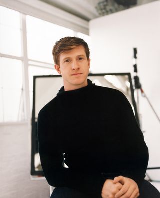 Portrait of Burberry designer Daniel Lee