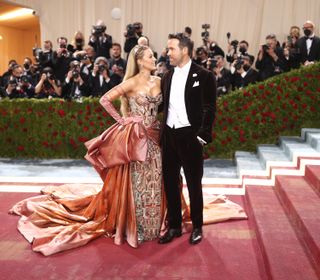 Ryan Reynolds and Blake Lively at the Met