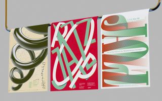 Colourful jazz posters