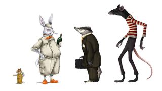 Some of the supporting cast from Fantastic Mr Fox [Image: Félicie Haymoz; Wes Anderson]