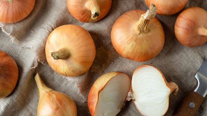 fresh, raw onions 