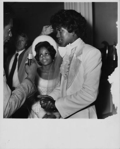1973: Hazel Gordy and Jermaine Jackson 