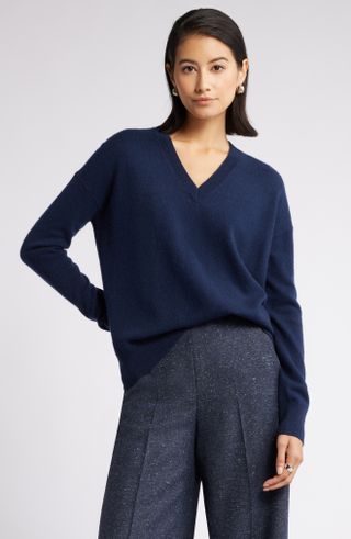 Nordstrom, V-Neck Cashmere Sweater