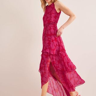 pink dress from boden