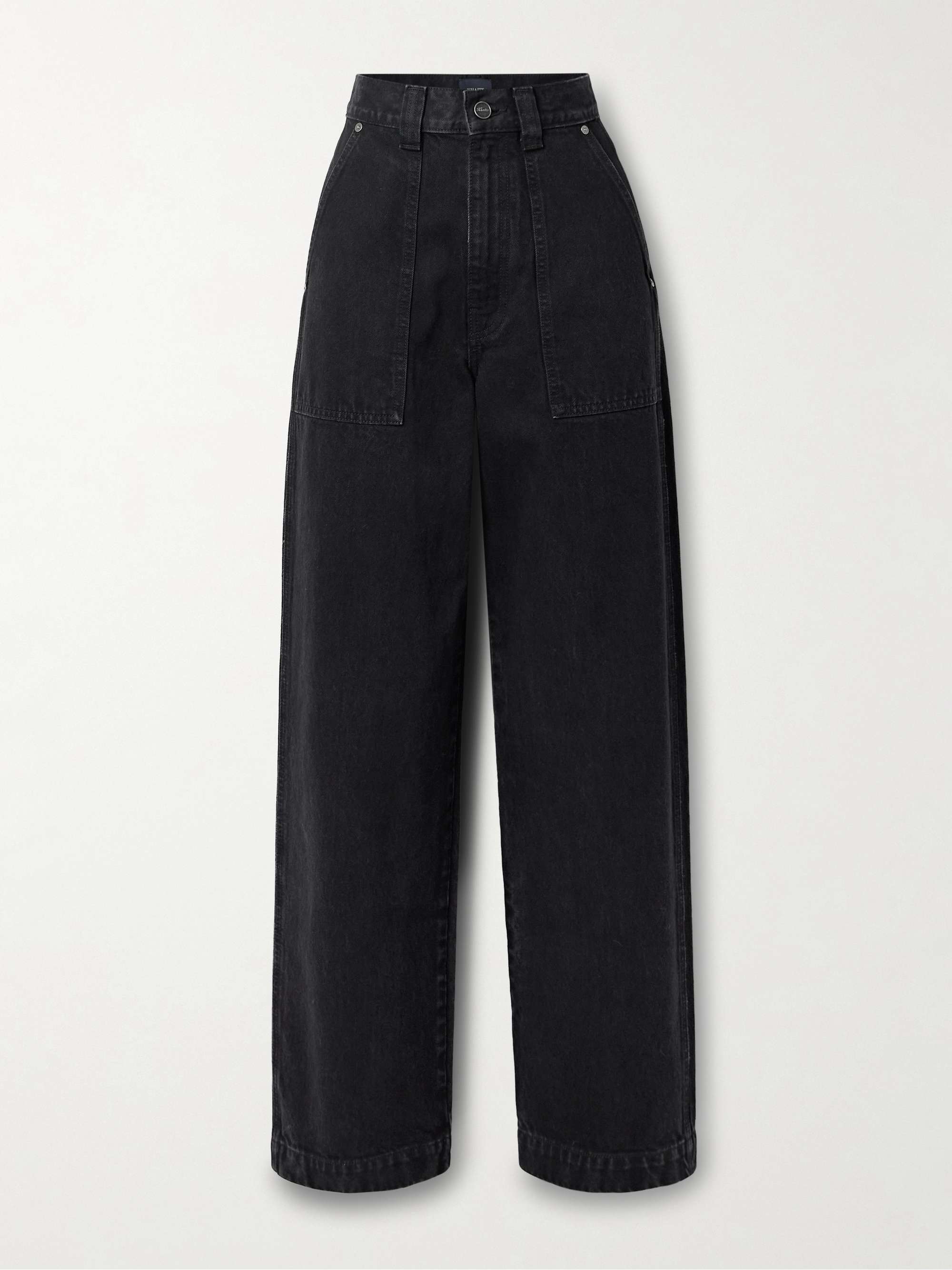 Hewitt High-Rise Straight-Leg Jeans