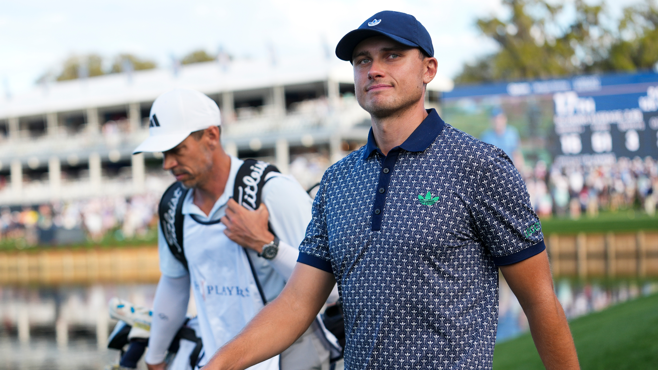 Ludvig Aberg and Joe Skovron at The Players Championship 