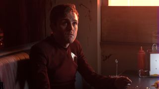 Martin Quinn as Scotty on Star Trek: Strange New Worlds