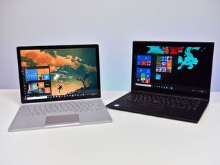 Surface Book 2 and Lenovo X1 Yoga