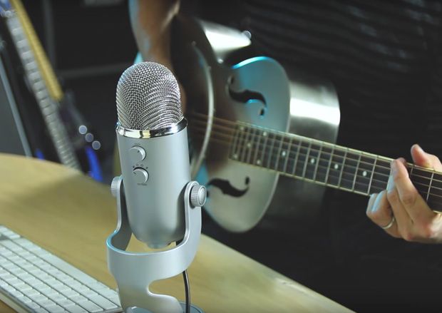 Paul Riario Watch Paul Riario Record with Blue Microphones' Yeti Studio | Guitar World