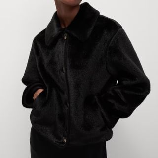 M&S Faux Fur Jacket