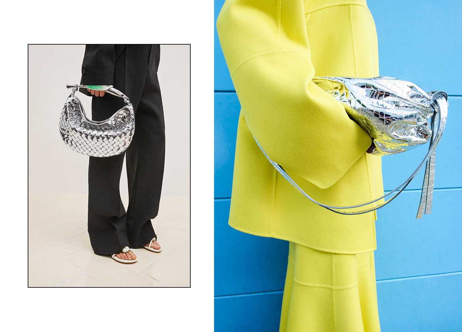 Graphics of winter 2024's handbag trends