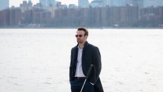 Matt Murdock against the New York skyline.