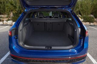 The Volkswagen Passat has 1920 litres of load capacity with the seats down