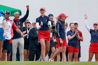 Nelly Korda and Barack Obama