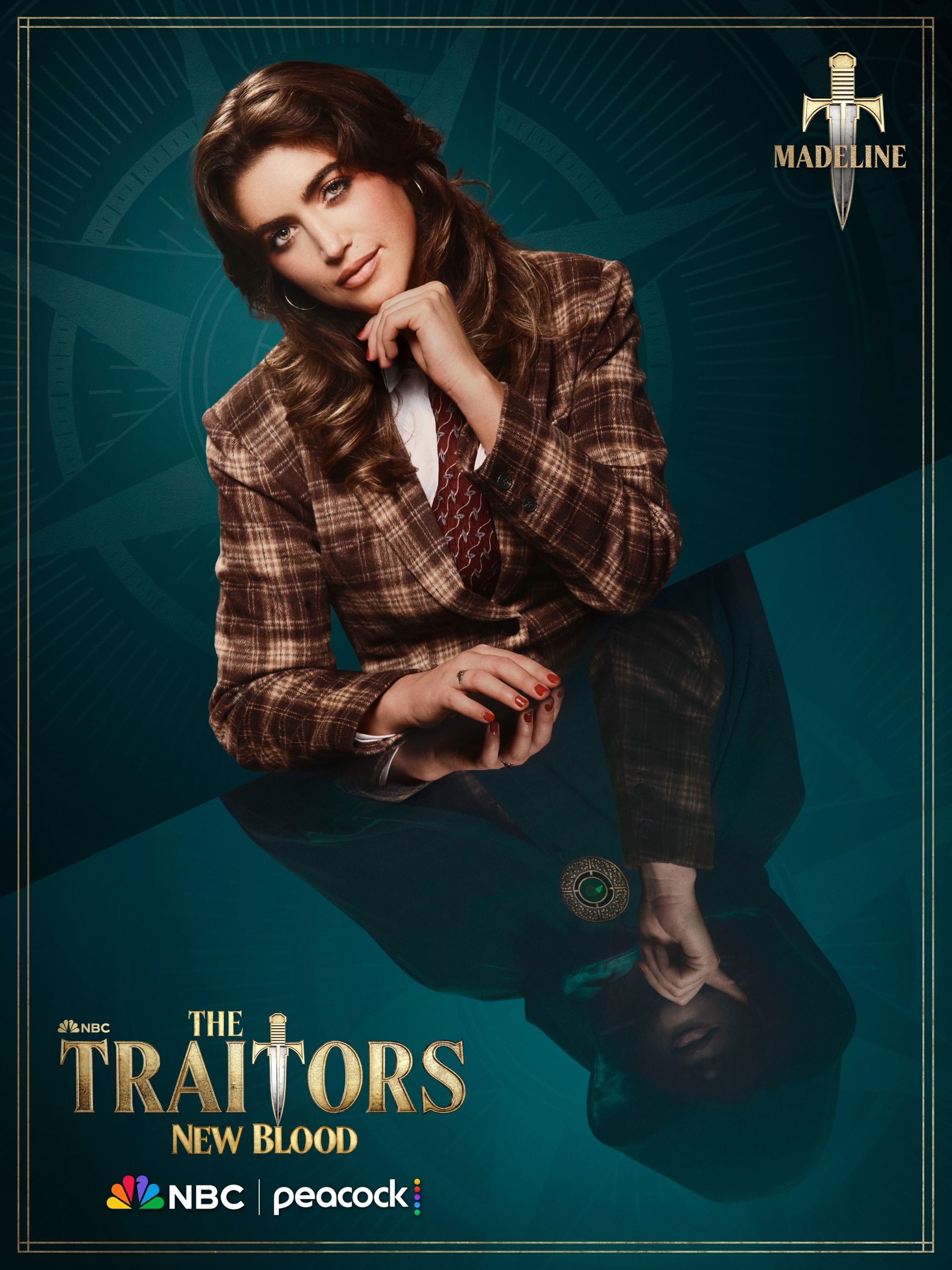 The cast portrait for Madeline Kostopulos from NBC's 'The Traitors: New Blood.'