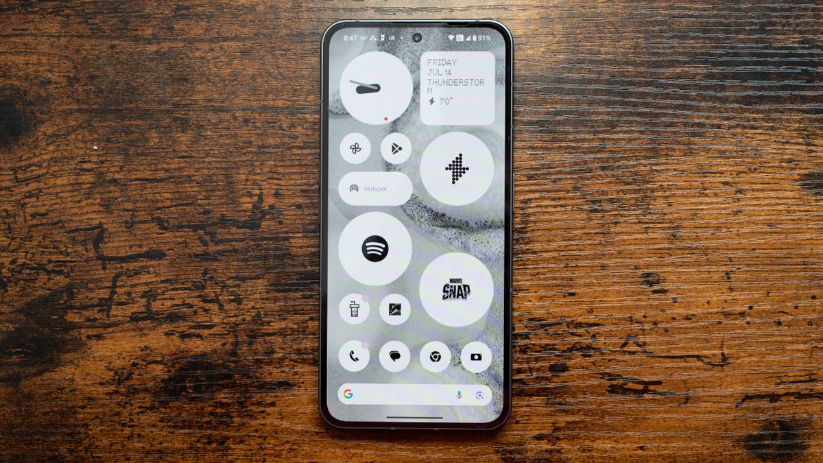 Nothing Phone 2 review exactly what it looks like, flashy and new TechRadar