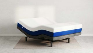 Amerisleep AS3 memory foam mattress on adjustable