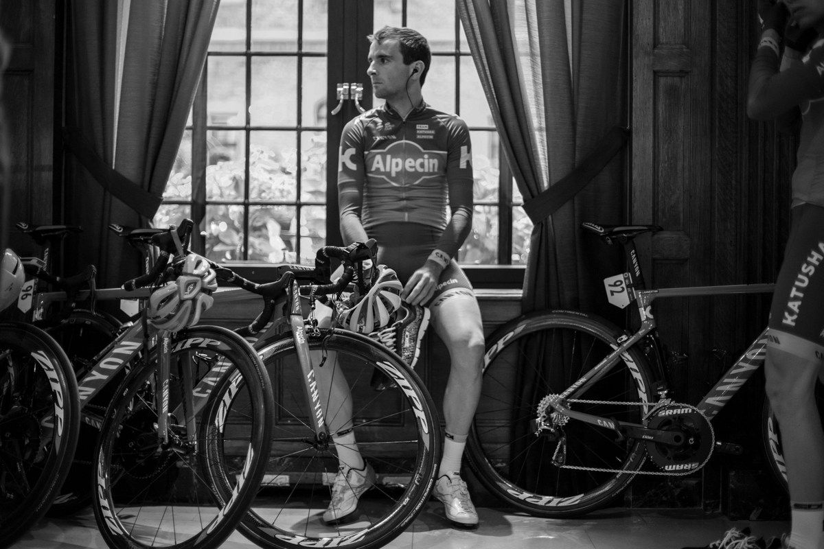A relaxed Baptiste Planckaert (Katusha-Alpecin)