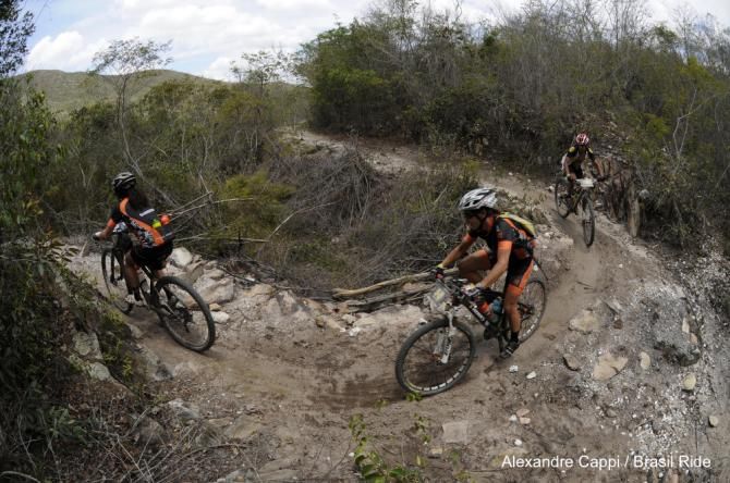 Racers during stage 2