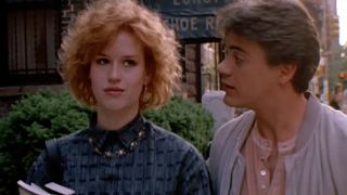 Molly Ringwald and Robert Downey. Jr. in The Pick Up Artist