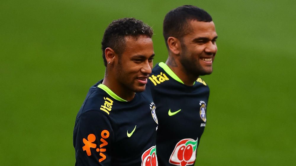 Watch Neymar And Brazil Star Show Off Samba Skills With Dressing Room