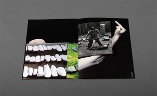 ﻿Comme des Garçons pamphlet no. 26 features a photograph taken of the artist Ai Wei Wei...