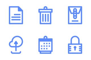 Vector art tutorials: Office icons