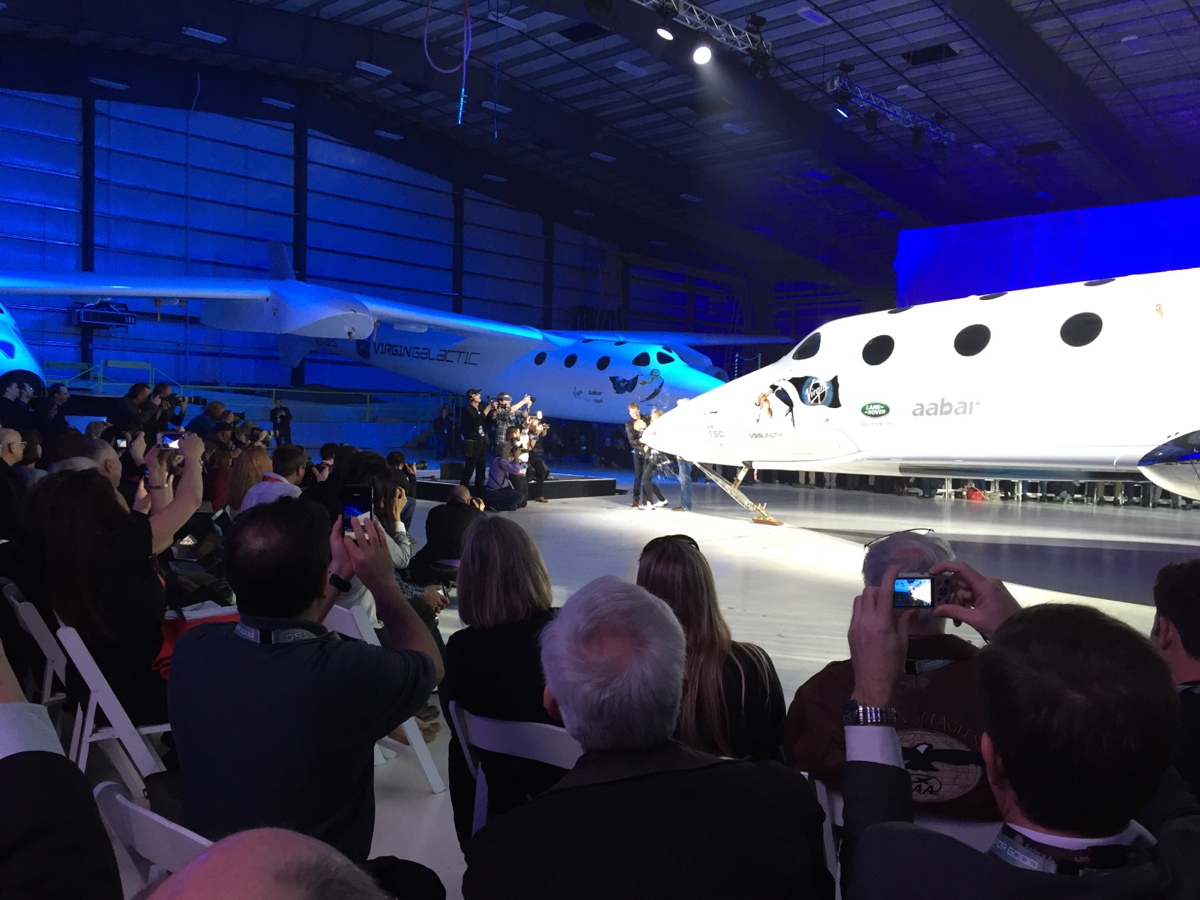 Virgin Galactics Vss Unity Rolls Out A Spaceshiptwo Photo Gallery