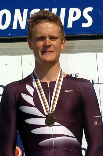 Bronze medalist in the 2005 U23 World Time Trial Championship
