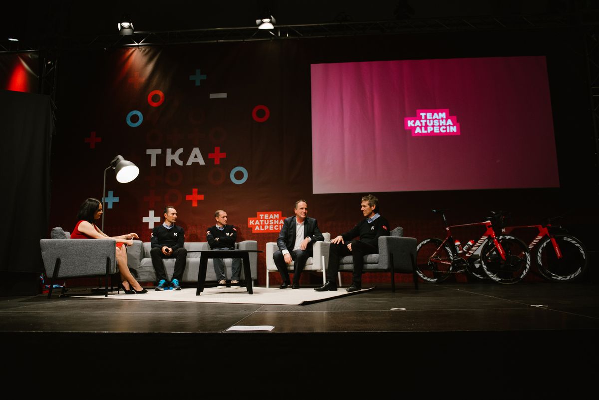 The 2019 Katusha-Alpecin team presentation