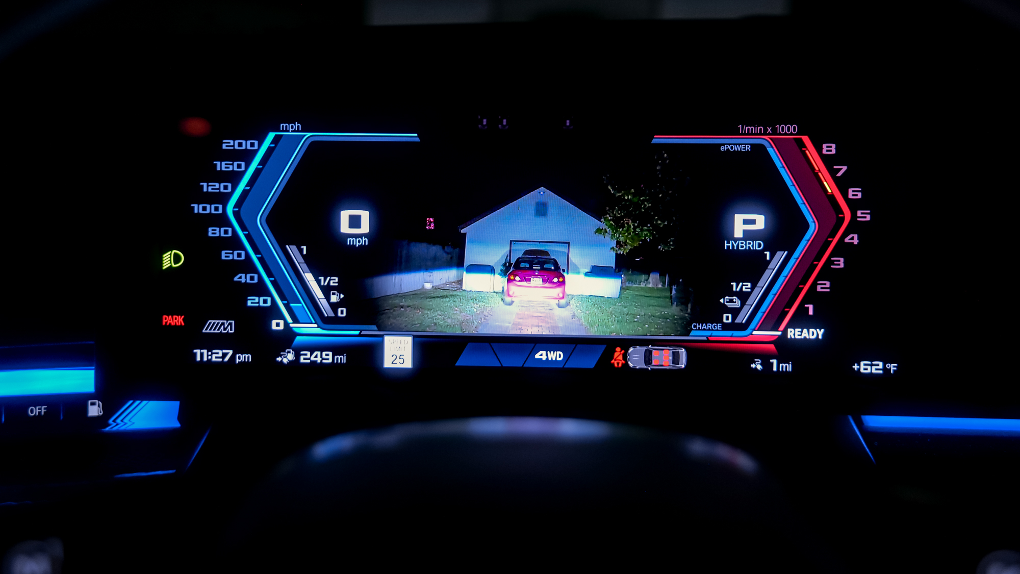 2025 BMW M5 test drive.