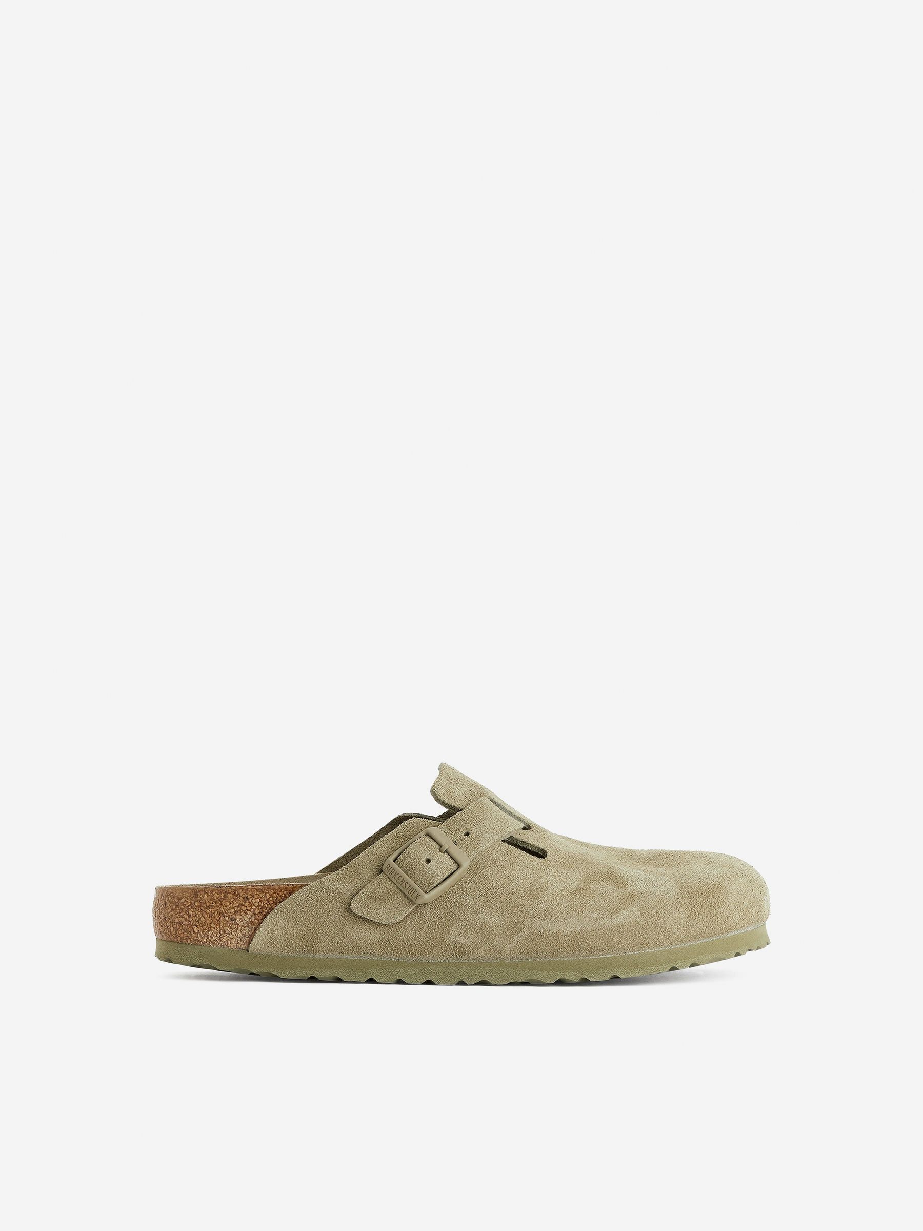 Birkenstock Boston Sandals – Faded Khaki – Women – Arket Gb