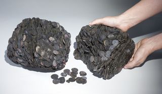 Chunks of coins