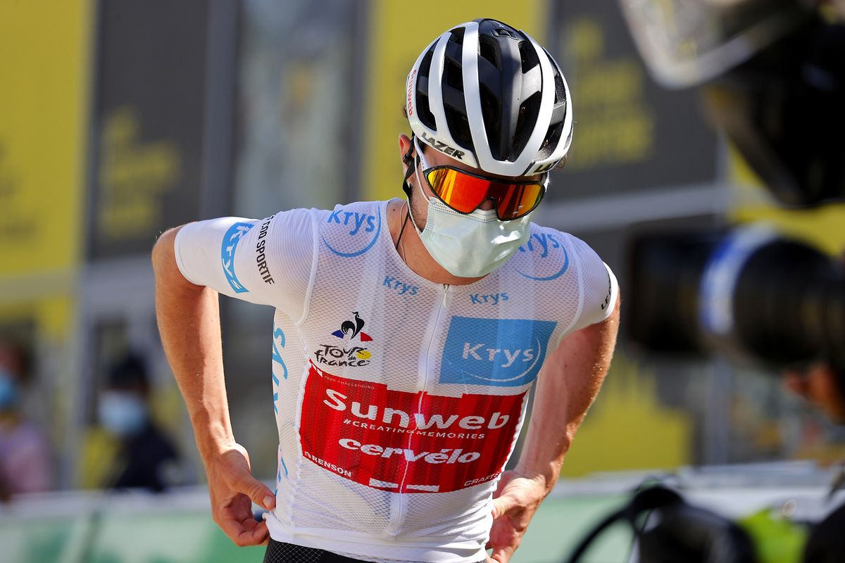 Tour de France 2020 107th Edition 2nd stage Nice Nice 186 km 30082020 Marc Hirschi SUI Team Sunweb photo Luca BettiniBettiniPhoto2020