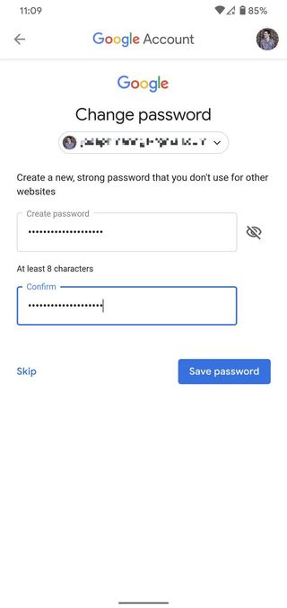 How to reset a forgotten Google password