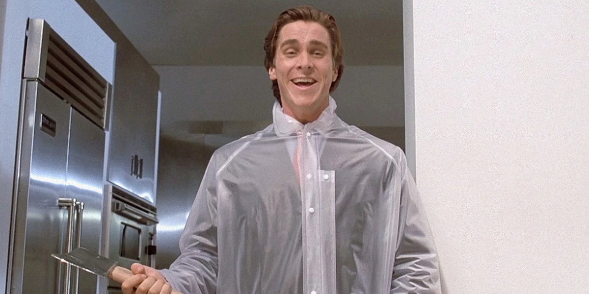 Christian Bale in American Psycho