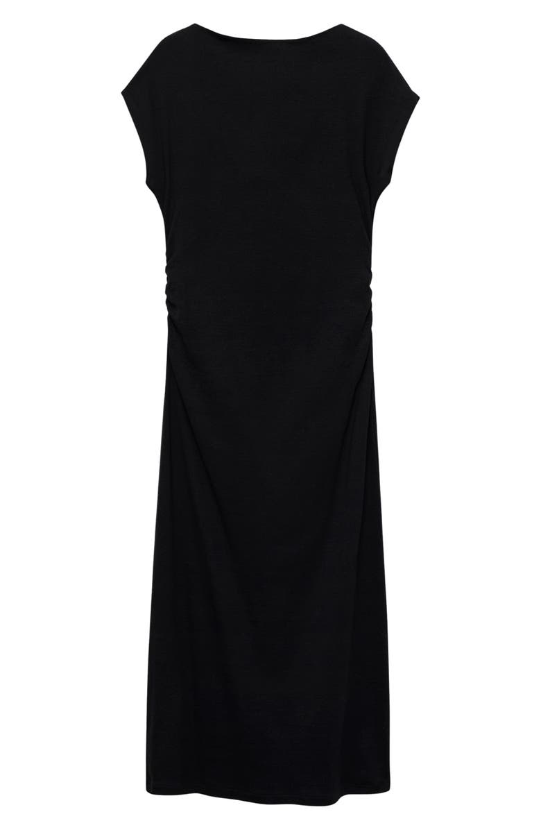 Gathered Jersey Dress