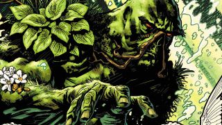 DC Comics artwork of New 52 Swamp Thing